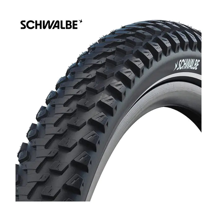 SCHWALBE Marathon plus mtb - wired - addix - smartguard - 26x2.10 - black + reflex
