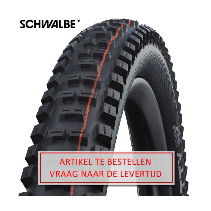 Vouwband Schwalbe Big Betty Super Gravity 29 x 2.40 62-622 mm - zwart