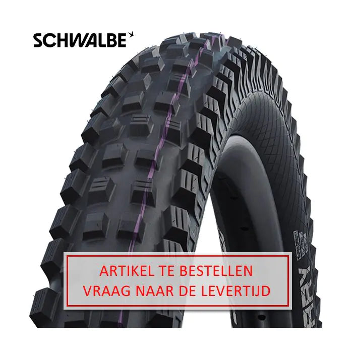 Vouwband Schwalbe Magic Mary Super Downhill 26 x 2.60 65-559 mm - zwart