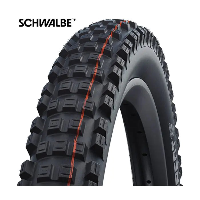 SCHWALBE vouwband eddy current rear evolution 65-622 tle zwart