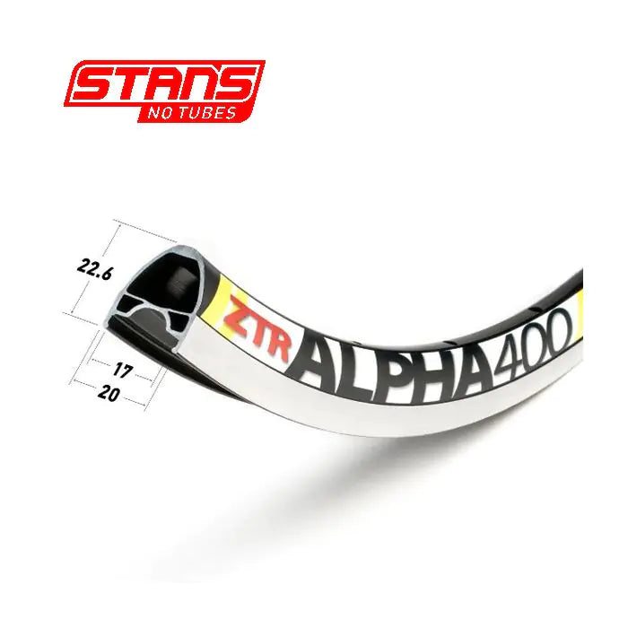 STANS NOTUBES Velg alpha 400 24h snt