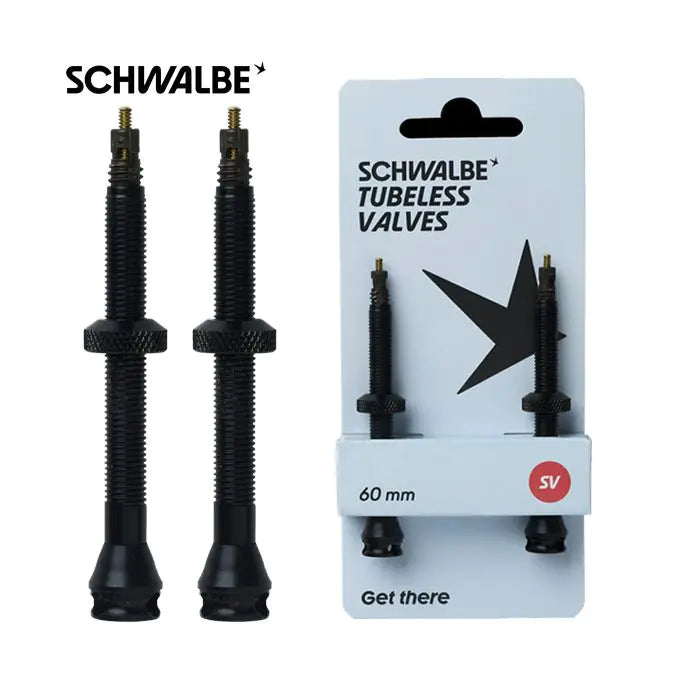 SCHWALBE Ventiel sc tubeless 60mm sv zw set a 2