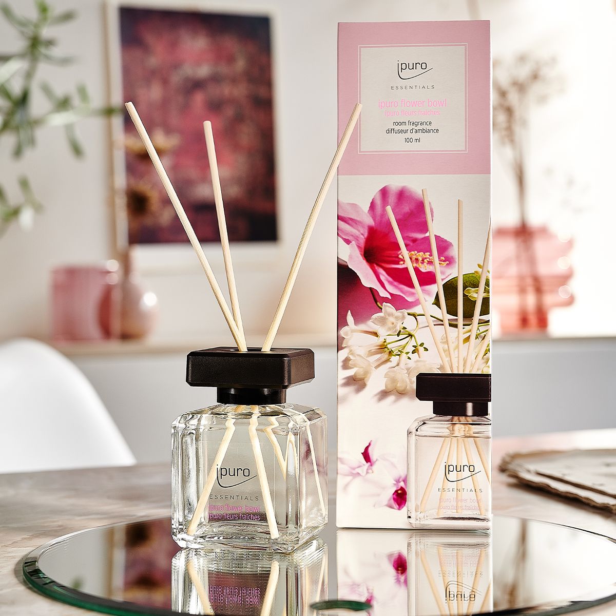 IPuro geurdiffuser flower bowl 100 ml