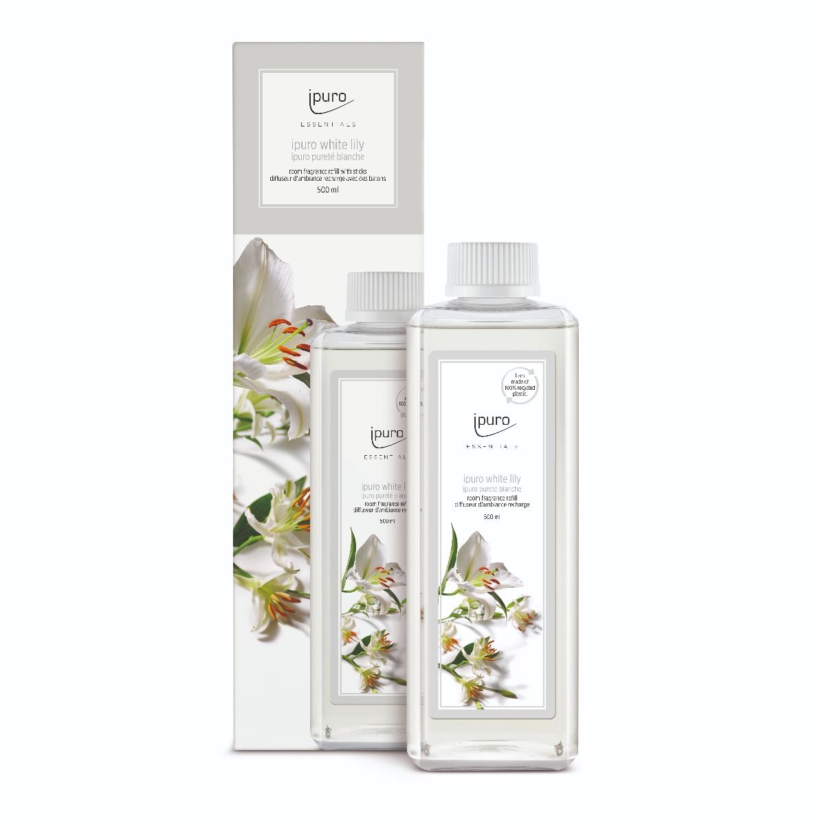 IPuro geurdiffuser navulling white lily 500ml