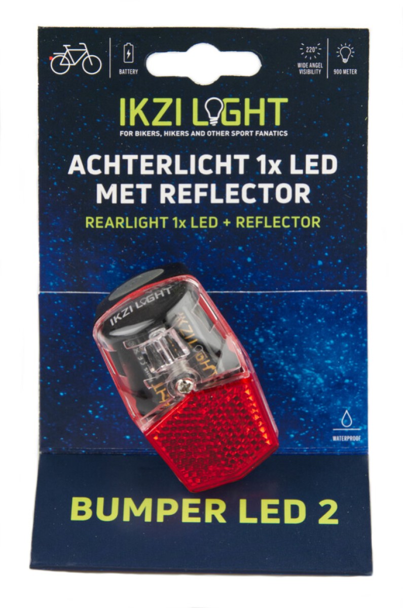Ikzi Light achterlicht spatbord met e-keur