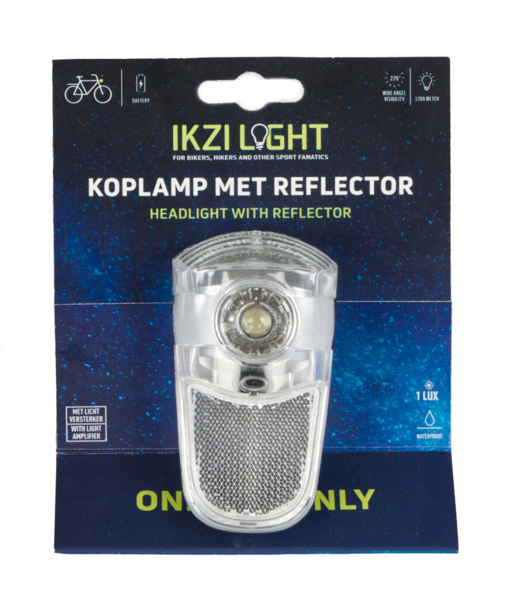 Ikzi Koplamp one eye only 1w-led op kroonbout