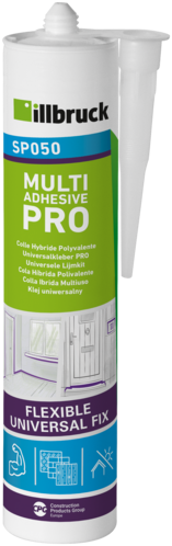 Illbruck sp050 universele lijmkit | zwart | 310 ml - sp050378180