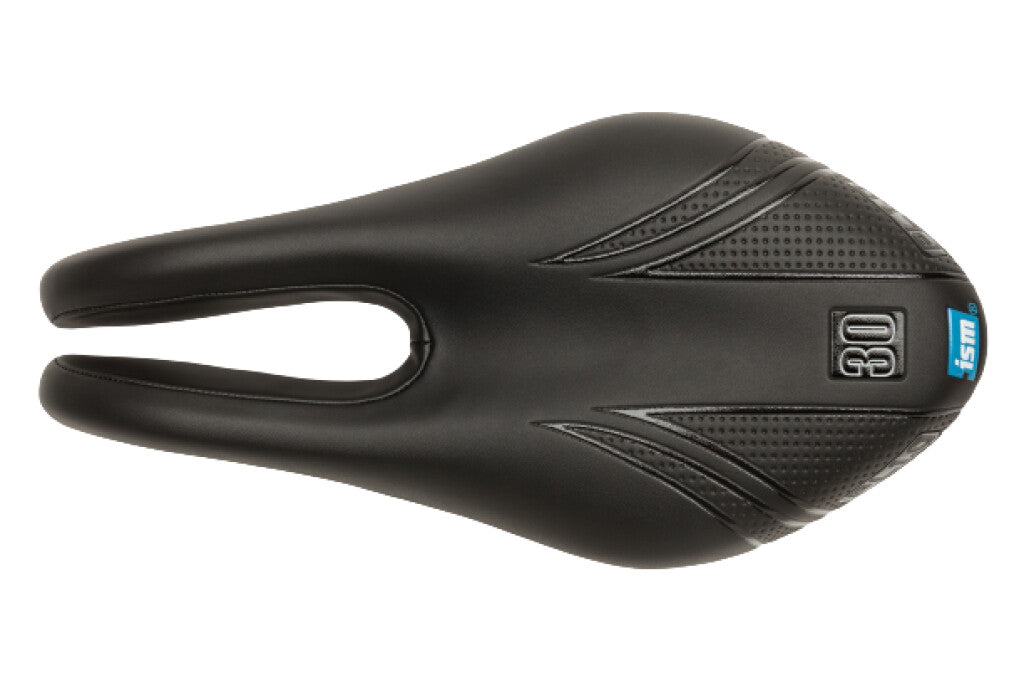 ISM zadel pl1.0 performance long, 30 padding, zwart