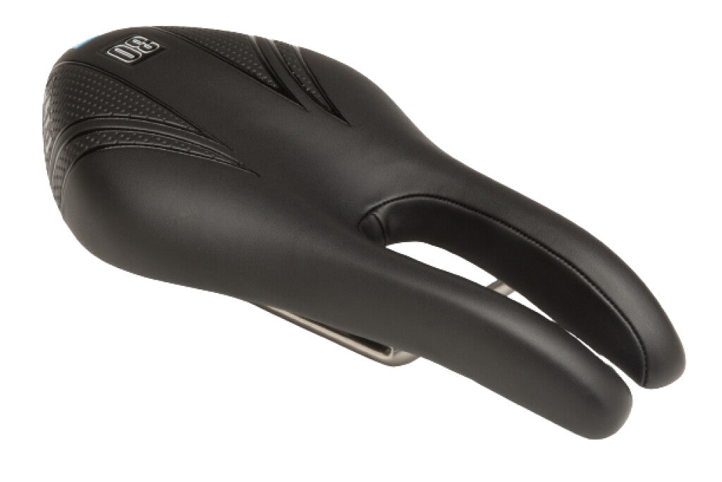 ISM zadel pl1.0 performance long, 30 padding, zwart