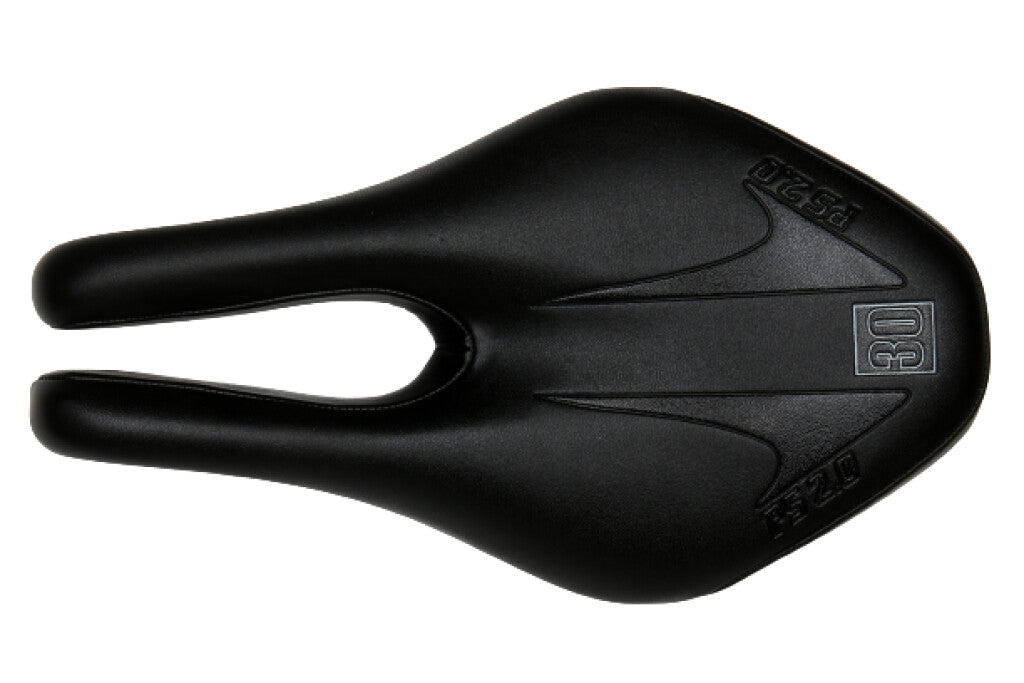 ISM zadel ps2.0 performance short road, 30 padding, zwart