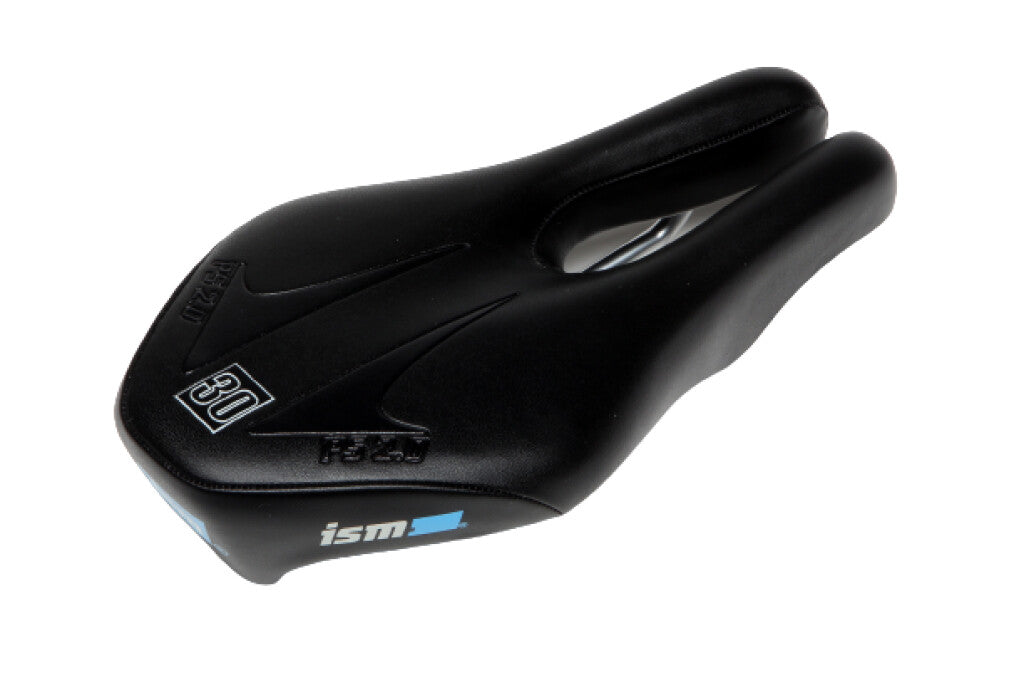 ISM zadel ps2.0 performance short road, 30 padding, zwart