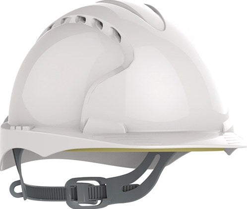 JSP veiligheidshelm | wit | hdpe | en 397 | 1 stuk - ajf030-000-100 - ajf030-000-100