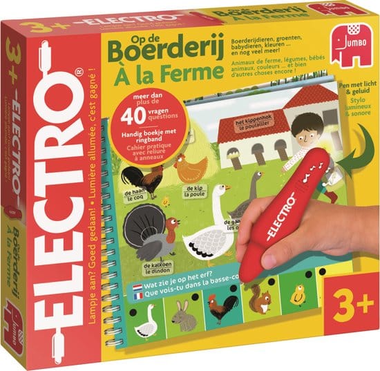 Electro Jumbo wonderpen mini boerderij educatief spel