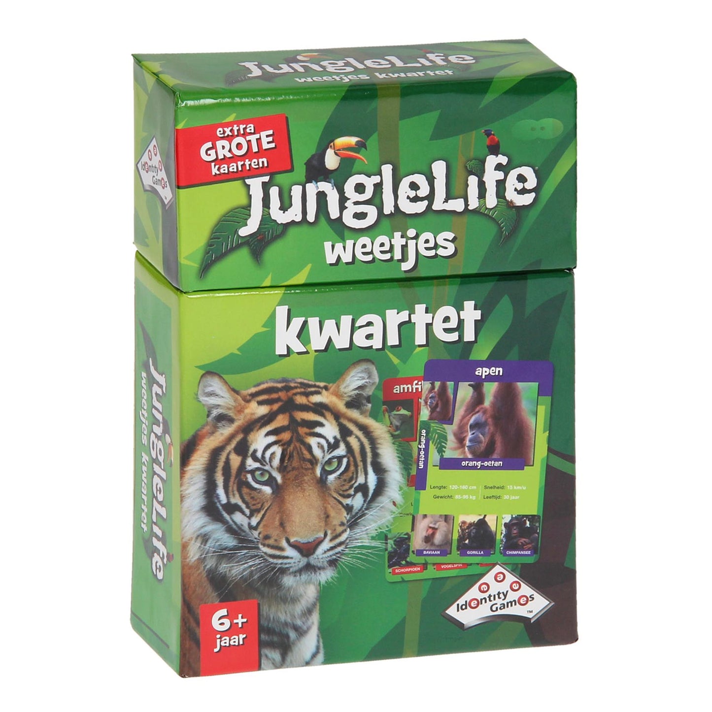 Identity Games Idgames weetjes kwartet jungle life