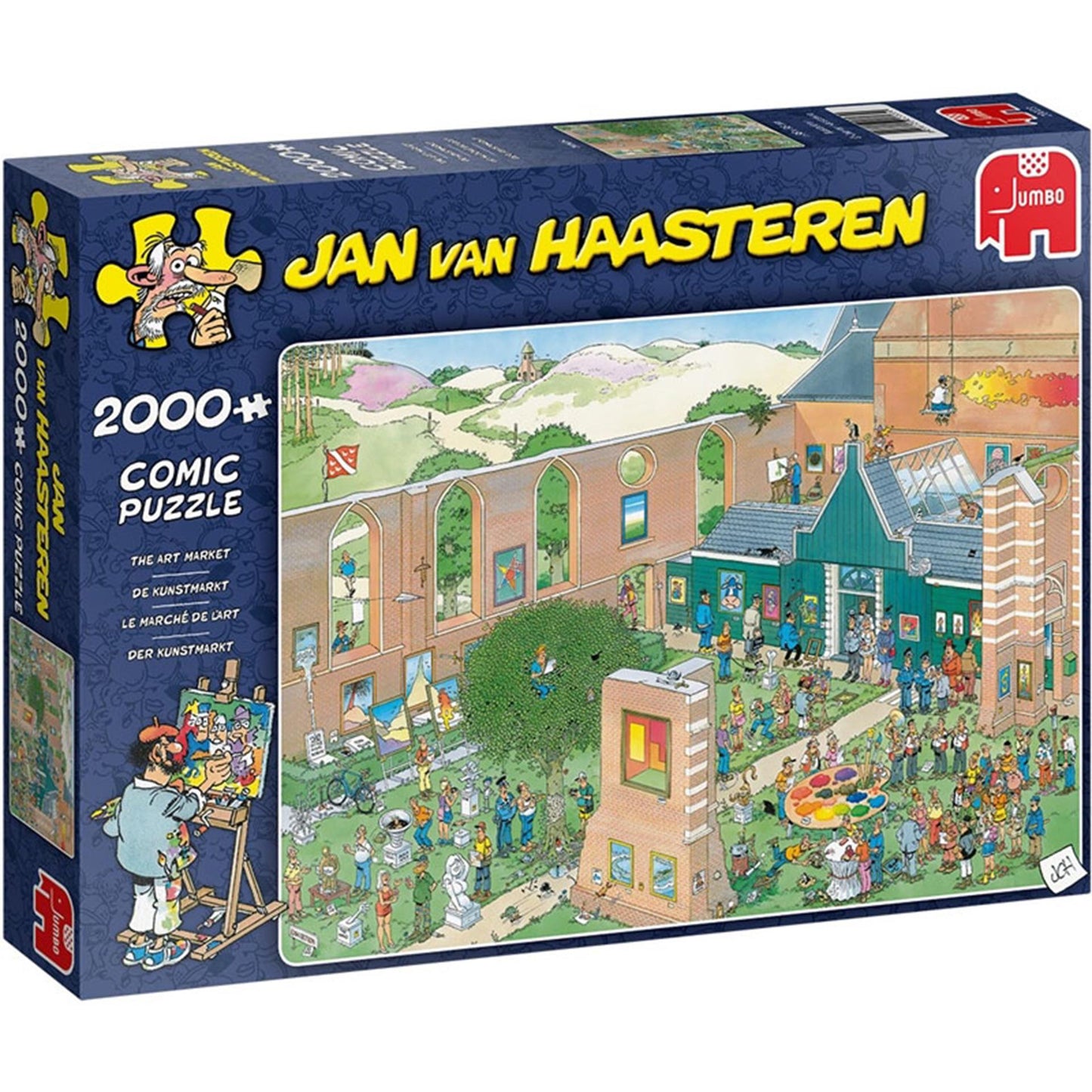 Jumbo jvh de kunstmarkt 2000pcs