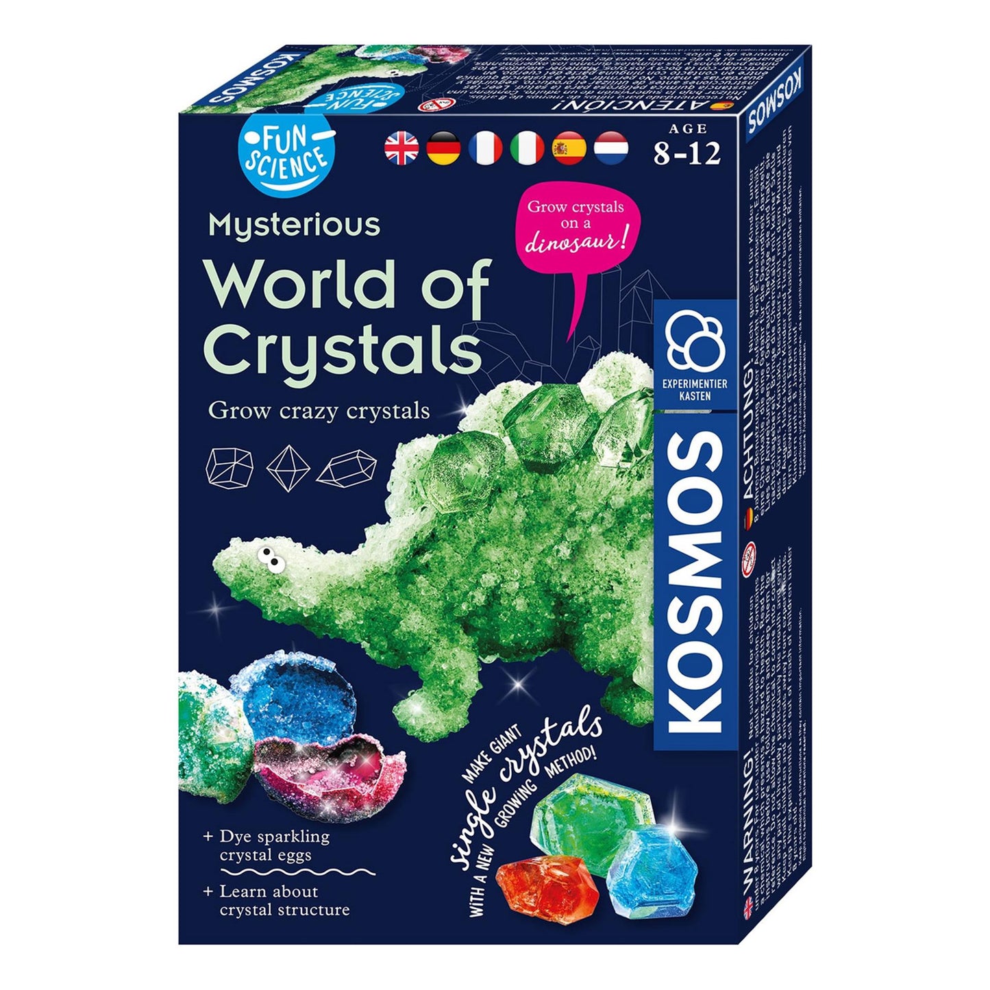 Selecta Kosmos world of crystals experiment set