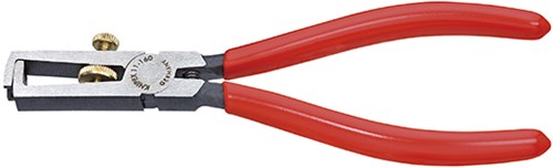 Knipex afstriptang zwart geatramenteerd met kunststof bekleed 160 mm - 1101160