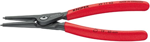 Knipex borgveertang buitenr. recht 10-25 mm - 49 11 a1 sb 4911a1sb
