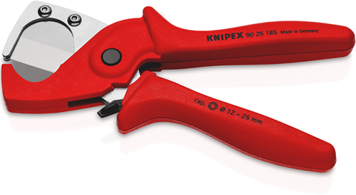 Knipex buizensnijder 90 25 185 sb voor kunststof-composietbuizen | van kunststof | met glasvezel verste - 90 25 185 sb