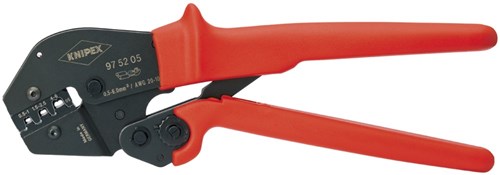 Knipex crimp hefboomtang geïs.kabelschoenen - 97 52 05 sb 975205sb