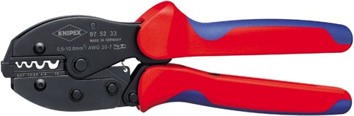 Knipex crimp hefboomtang niet geïs.kabelschoene - 97 52 33 sb 975233sb