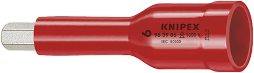 Knipex dop voor ratel 1 2 - 6 mm vde - 984906