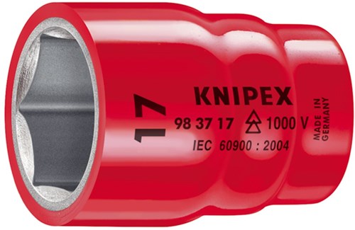 Knipex dop voor ratel 3 8 - 10 mm vde - 98 37 10 - 983710
