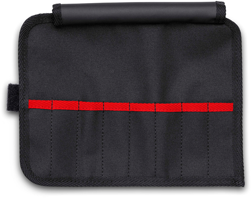 Knipex gereedschapsroltas voor pincetten | 7 vakken | lengte 200 mm - 00 19 92 v02 le