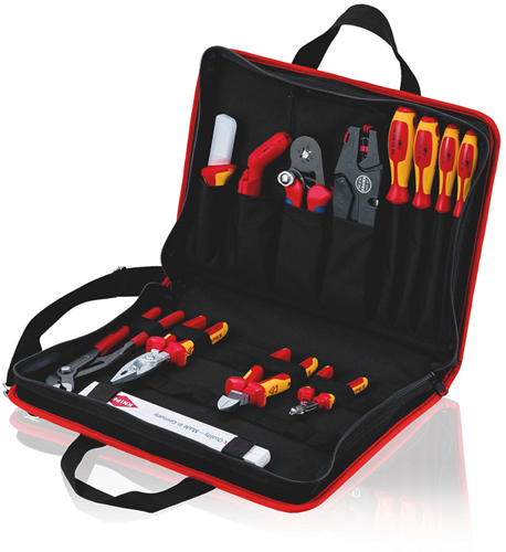 Knipex gereedschapstas compact elektro | 14-delig - 00 21 11