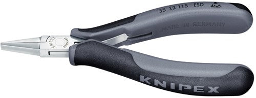Knipex grijptang platte bek 115 mm esd - 3512115esd