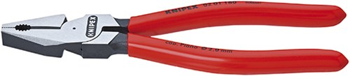 Knipex kracht-kombitang zwart geatramenteerd met kunststof bekleed 180 mm - 0201180