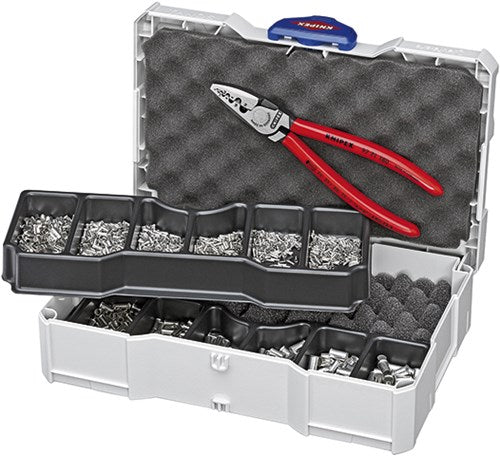 Knipex krimp-assortiment voor adereindhulzen - 979005