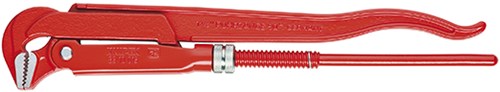 Knipex pijptang 90ø rood poedergecoat 310 mm - 8310010
