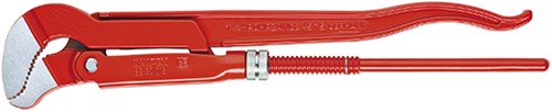 Knipex pijptang s-vormig rood poedergecoat 420 mm - 8330015