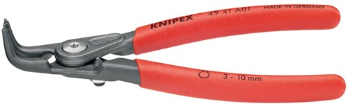 Knipex precisie-borgveertang grijs geatramenteerd 130 mm - 4941a01