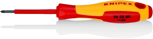 Knipex schroevendraaier voor kruiskopschroeven pozidriv© 162 mm - 982500