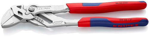 Knipex sleuteltang | 250 mm lengte | tang en schroefsleutel in eén | meer-componentengrepen - 86 05 250 sb