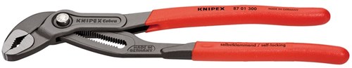 Knipex waterpomptang cobra gepolijst 300 mm - 87 01 300 sb - 8701300sb