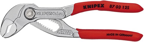 Knipex waterpomptang cobra verchr. 125 mm - 8703125