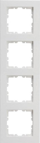 Enzo Kopp hk07 pure mat wit 4 voudig afdekraam - 4624230