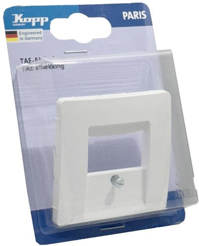 Enzo Kopp paris arctic wit afdekplaat usb - 4625070