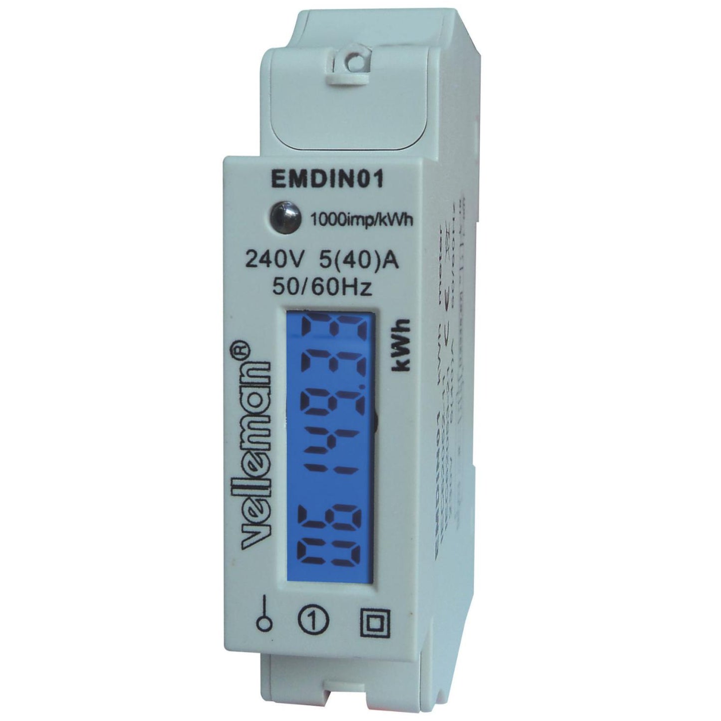 Imp Kwh meter - 1 fase - 40a