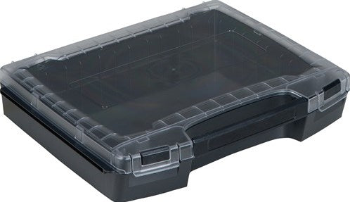 L-BOXX assortimentskist | b367xdxh72 mm | vakken | transparant zwart | 1 stuk - 6100000336 6100000336