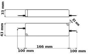 Enzo Led driver 12v 30w ip67 plastic - 4379230