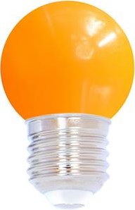 Enzo Led kogellamp e27 oranje 1w - led0157