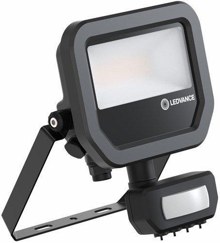 Enzo Ledvance led bouwlamp 10w 4000k zwart + sensor - 5017551