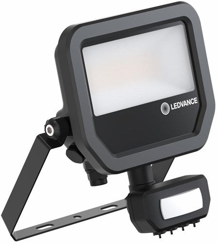 Enzo Ledvance led bouwlamp 20w 4000k zwart + sensor - 5017561