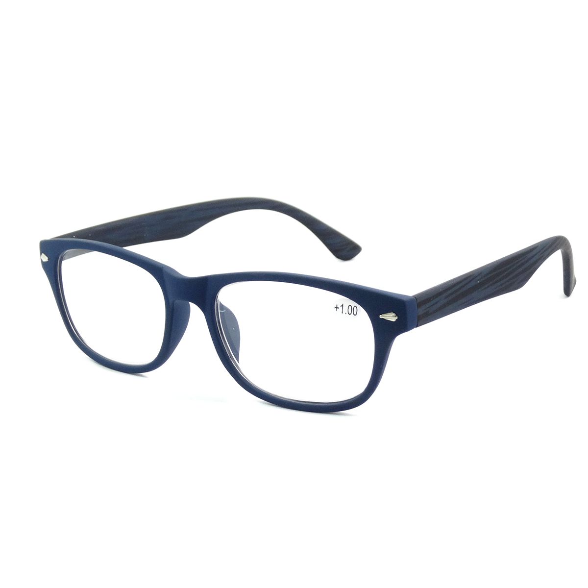 Spectrum leesbril blauw zwart vierkant 1.50