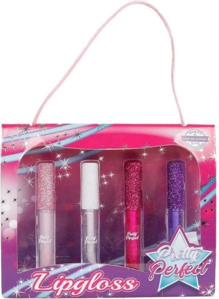 Bongers Speelgoed Lippgloss pretty perfect 4 stuks