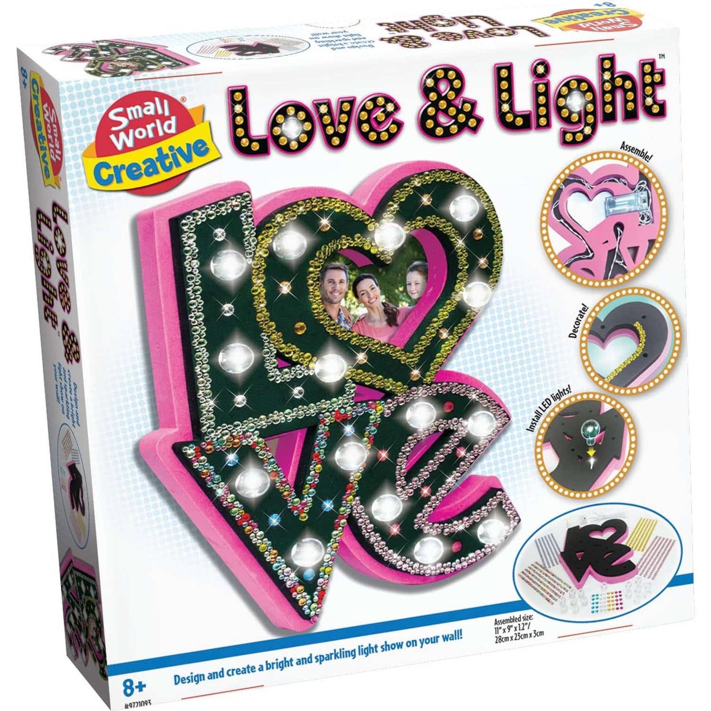 Brandunit Love en light ontwerp je eigen licht show voor aan je muur